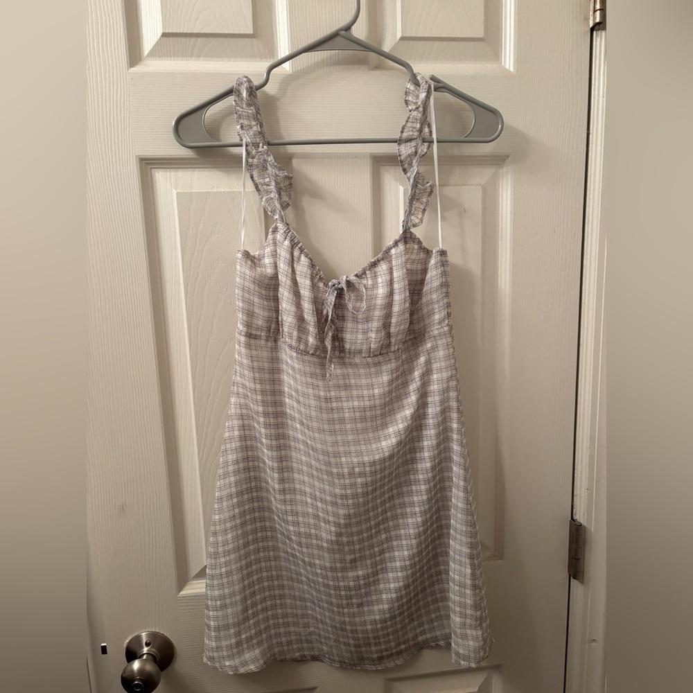 Altar’d State Checkered Dress